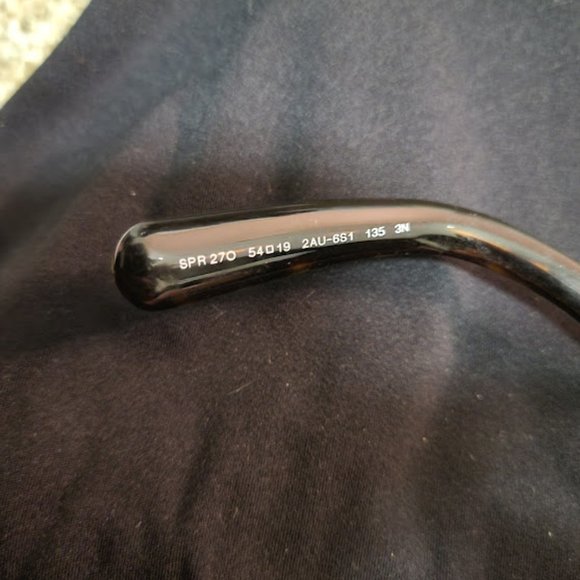 Authentic Prada Square Baroque Abstract Swirl Glasses - Picture 6 of 11